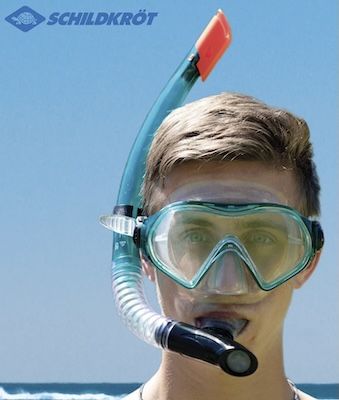 🤿 Schildkröt Fun Sports Cayman Schnorchel Set in L/XL für 27,94€ (statt 37€)