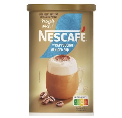 ☕️ Nescafé Cappuccino Weniger süß, 220g ab 3,79€ (statt 5€) – Prime