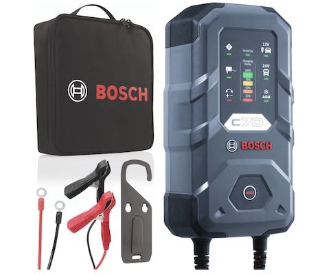 🚘 Bosch C70 Batterieladegerät mit Erhaltungsladungs Funktion für 78,97€ (statt 93€)