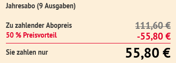 🏙️🏙️ AW Architektur & Wohnen Jahresabo 9 Ausgaben für 55,80€ (statt 112€) dank Sofortrabatt