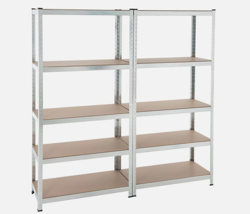 🏠 Doppelpack: ESTEXO Steckregal (180x90x40cm) für 34,99€ (statt 39€)