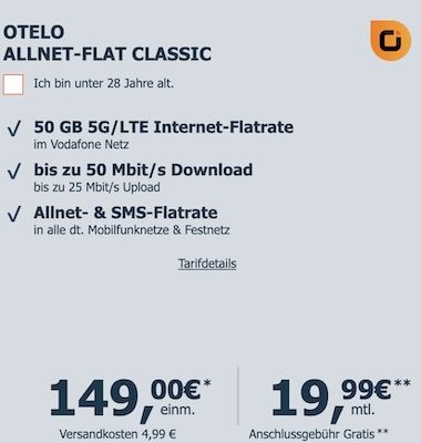 🍏 Apple iPhone 16e (128 GB) für 149€ + Vodafone Allnet 50GB für 19,99€ mtl. 🍏 Apple iPhone 16e (128 GB) für 149€ + Vodafone Allnet 50GB für 19,99€ mtl.