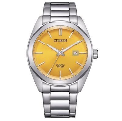 ⌚️ Citizen Armbanduhr BI5110 mit gelbem Zifferblatt für 59,40€ (statt 79€)