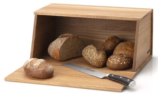 🍞 Continenta Brotkasten mit Schneidebrett aus Eichenholz für 63,99€ (statt 88€)