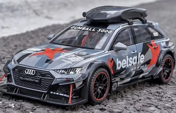 🚗 Audi RS6 Modell Auto (1:24) mit Licht  & Soundeffekt für 17,29€ (statt 30€)