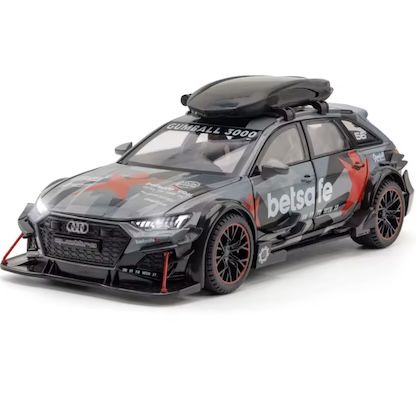 🚗 Audi RS6 Modell-Auto (1:24) mit Licht- & Soundeffekt für 17,29€ (statt 30€)