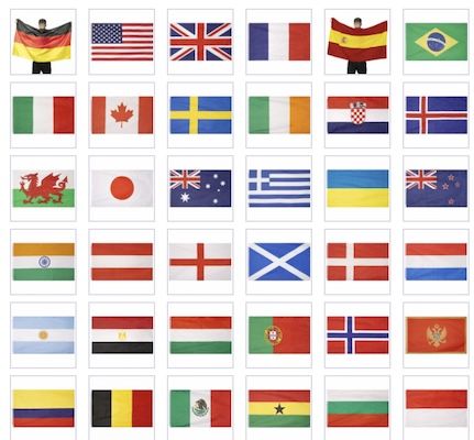 🏆⚽️ Passend für die WM: National Flaggen, 90 x 150 cm für je 5,99€ zzgl. VSK (statt 14€)