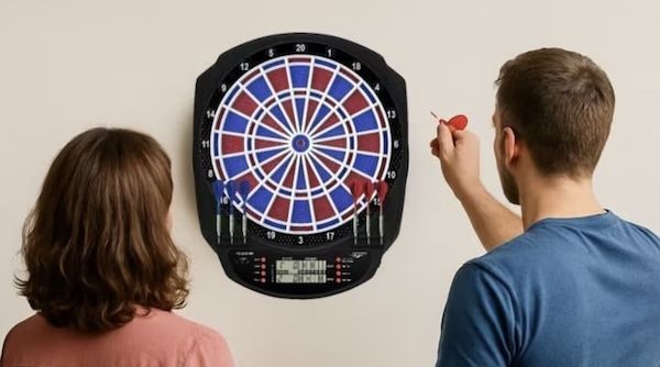 🎯 Carromco Toledo 301 elektronische Dartscheibe inkl. 6 Softdarts für 38,95€ (statt 50€)