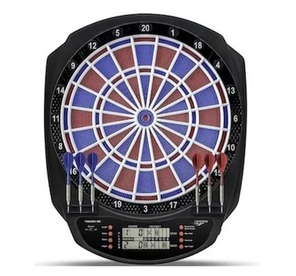 🎯 Carromco Toledo-301 elektronische Dartscheibe inkl. 6 Softdarts für 38,95€ (statt 50€)