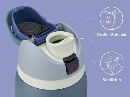 🥤 2x Owala FreeSip Isolierte Edelstahl Trinkflasche mit Strohhalm, 945 ml für 37,99€ (statt 66€)