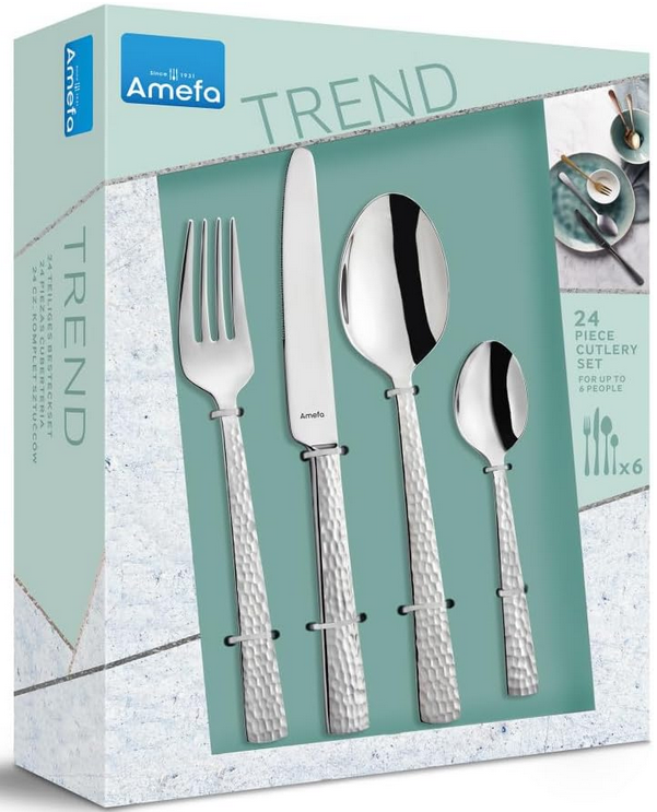 Amefa Felicity Besteck Set 24 teilig 6 Personen für 32,60€ (statt 46€)