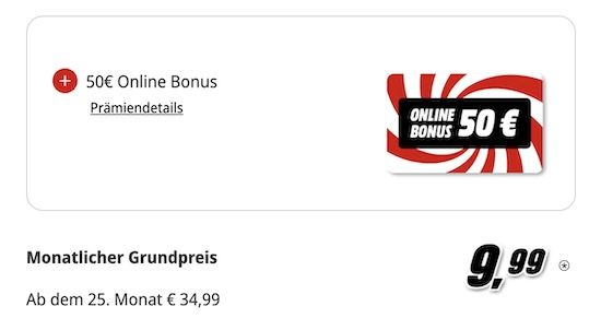 🔥 Telekom Allnet mit 30GB 5G für 9,99€ mtl. + 50€ Bonus