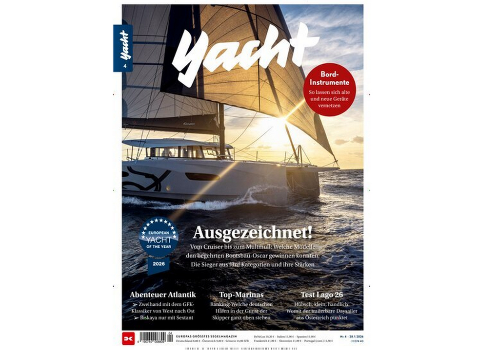 🛥️⛵ 25 Ausgaben YACHT Abo für direkt 79,90€ (statt 213€)
