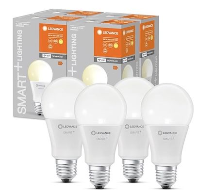 💡 8er Packs LEDVANCE SMART+ LED E27 Glühbirnen für 15,99€ (statt 28€)