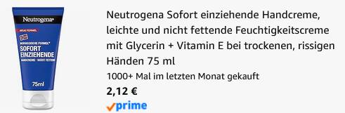 🧴🧴 Neutrogena Sofort einziehende Handcreme 75ml für 2,12€ (statt 5€) 🧴🧴 Neutrogena Sofort einziehende Handcreme 75ml für 2,12€ (statt 5€)