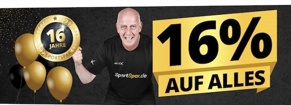 👟 Sportspar 16% Gutschein auf ALLES   günstige Sneaker & Klamotten