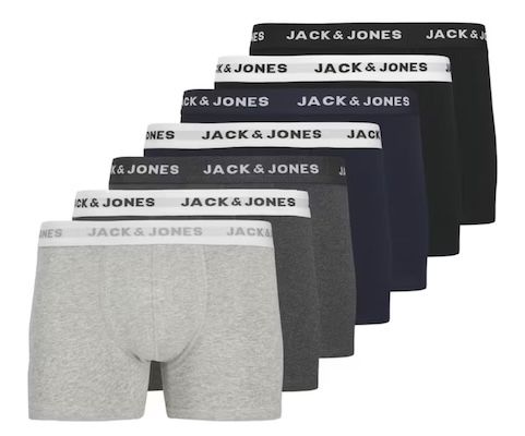 🩲 7er Pack Jack & Jones Boxershorts ab 17,99€ (statt 30€)