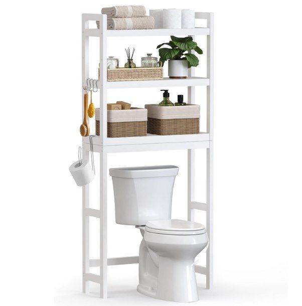 🚽 SONGMICS Badezimmerregal aus Bambus für 37€ (statt 53€)