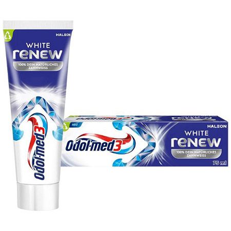🦷 Odol-med3 White reNEW Zahnpasta, 75ml ab 2€ (statt 3€)