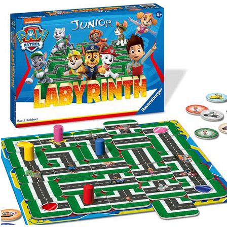 🎲 Ravensburger Paw Patrol Junior Labyrinth Brettspiel für 10,57€ (statt 16€)