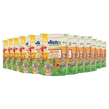 🥭 12er Pack Alete Obsties Mango Banane Maracuja & Kokos ab 18,54€ (statt 25€)