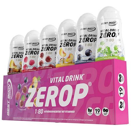 🍹 6er Pack Best Body Nutrition Vital Drink ZEROP Mix-Box ab 14,34€ (statt 17€)