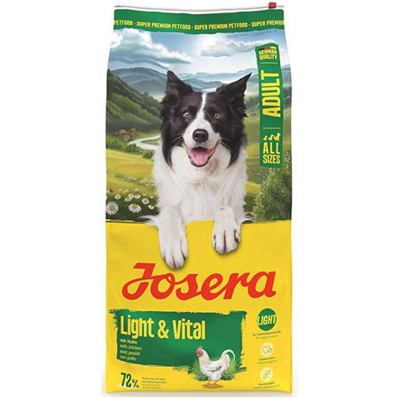 🐶 12,5kg Josera Adult Light & Vital Huhn Premium Trockenfutter ab 29,63€ (statt 40€)
