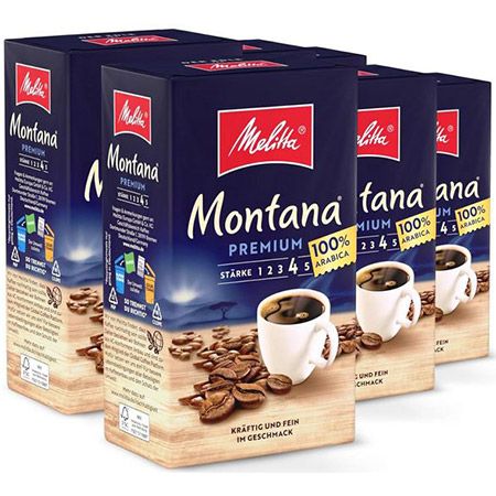 ☕ 6 x 500g Melitta Montana Premium Filter-Kaffee für 39,99€ (statt 47€)