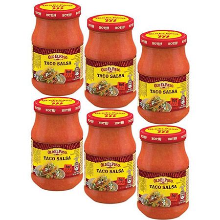 🌮 6er Pack Old El Paso Tortilla Taco Salsa Hot, 235g ab 10,77€ (statt 17€)