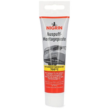 🚗 Nigrin Auspuff-Montagepaste, 150 g für 3,29€ (statt 8€)