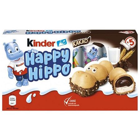 🔥 4 x 5er Pack Kinder Happy Hippo Kakao ab 4,44€ (statt 10€) – Nur 1,11€ pro Packung!