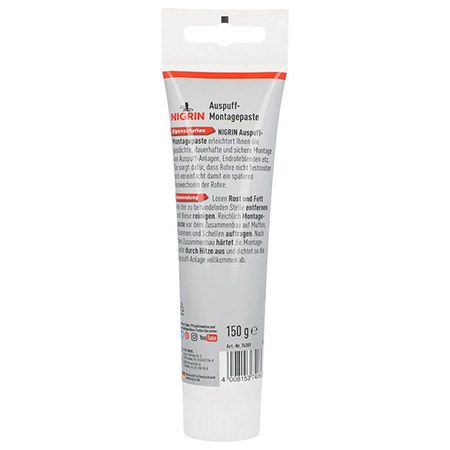 🚗 Nigrin Auspuff Montagepaste, 150 g für 3,29€ (statt 8€)