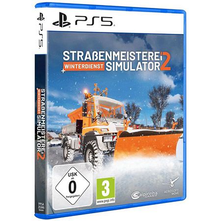 👷🏼 Straßenmeisterei Simulator 2 – Winterdienst (Playstation 5) für 19,99€ (statt 30€)
