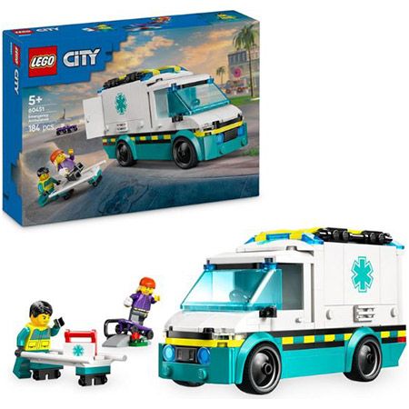 🚑 LEGO 60451 City Rettungswagen Bauset für 15,27€ (statt 19€)