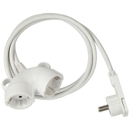 🔌 Brennenstuhl Verlängerungskabel mit Flachstecker & Doppeldose für 9,95€ (statt 14€)