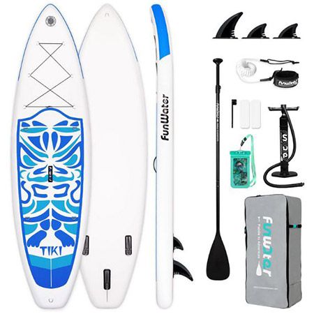 🏄‍♂️ FunWater 10’6″ – 11’6″ SUP Board Set mit Zubehör für 125,99€ (statt 180€)