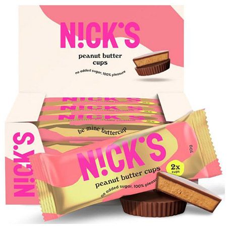 🍫 12 x 2er Pack NICKS Low Carb Peanut Butter Cups ab 12,84€ (statt 19€)
