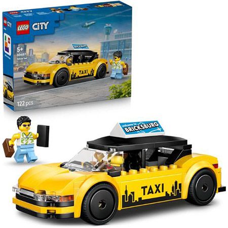 🚕 LEGO 60487 City Gelbes Taxi mit 2 Minifiguren für 11,93€ (statt 16€)