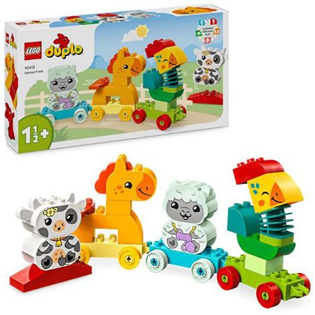 🚂 LEGO 10412 DUPLO Tierzug Set für 13,79€ (statt 18€)