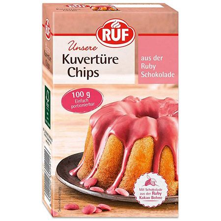 🧁 RUF Ruby Kuvertüre aus der Ruby Kakao-Bohne ab 2,93€ (statt 5€)