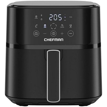 🍗 Chefman Heißluftfritteuse Hi-Fry Technologie, 5,7L für 34,99€ (statt 44€)