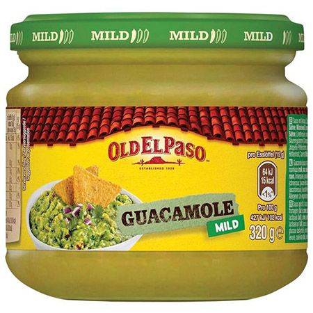 🥑 Old El Paso Tortilla Salsa Dip Guacamole, Mild, 320g ab 2,46€ (statt 4€)