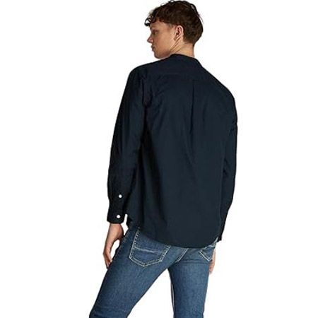 👔 Tommy Hilfiger Flex Poplin Solid Mao Hemd für 46,93€ (statt 60€)