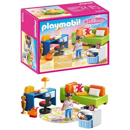 🛋️ Playmobil 70209 Dollhouse Jugendzimmer mit Figur für 11,86€ (statt 17€)