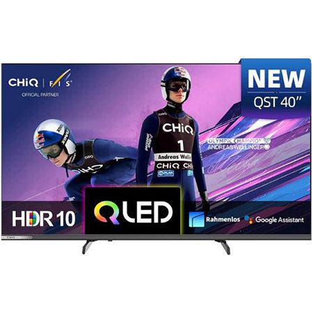📺 CHIQ L40QST 40″ FHD QLED Pro Smart Google TV für 185,99€ (statt 230€)