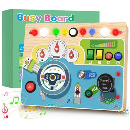 👶🏼 Thinkaroo Busy Board Montessori Spielbrett für 11,99€ (statt 30€)