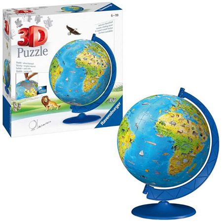 🌍 Ravensburger 11160 Kinderglobus 3D Puzzle für 13,73€ (statt 25€)