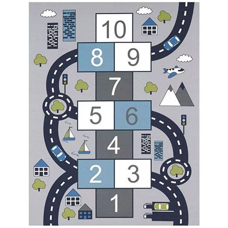 👦🏼 Teppich.de Kinderteppich Bini mit Spiel-Kombination, 160 x 220cm für 29,84€ (statt 50€)