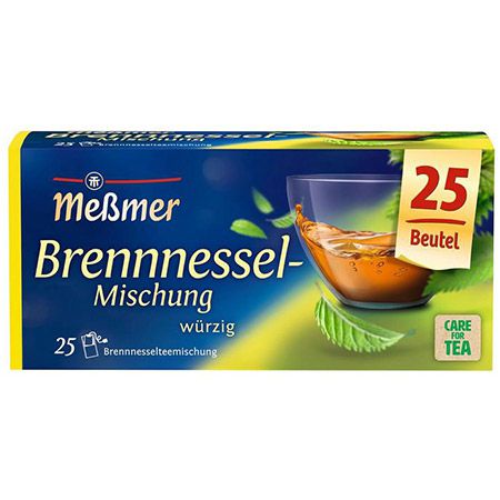 🍵 25er Pack Meßmer Brennnessel-Mischung Teebeutel ab 1,42€ (statt 2,39€)