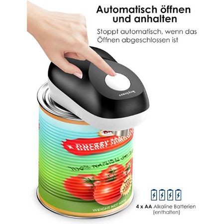 🥫 Hoyiours elektrischer Dosenöffner mit Automatik für 12,99€ (statt 26€)